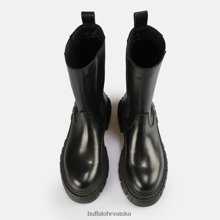 crno Buffalo scape chelsea hi gležnjača |čizme TDD6T801